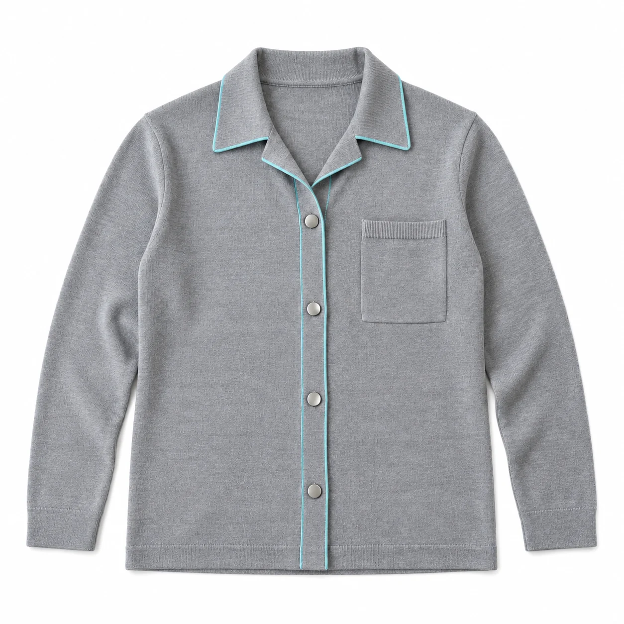 Sobrecamisa gris ceniza